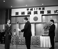 川口ゆり子　芸術選奨文部科学大臣賞 受賞
